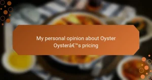 My personal opinion about Oyster Oyster’s pricing